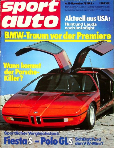 Deckblatt Sport Auto (11/1976)